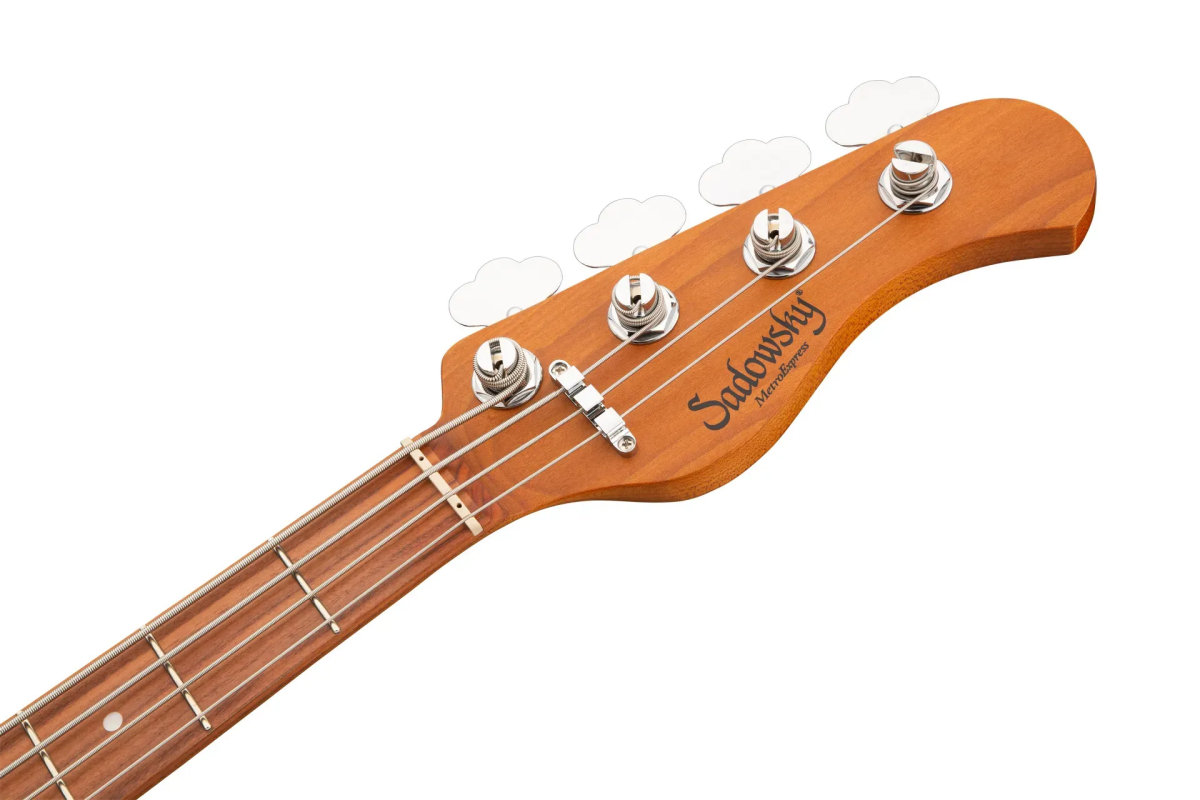 Sadowsky MetroExpress 24-Fret Modern Bass, Morado Fingerboard, 4-String - Tobacco Sunburst Transparent High Polish
